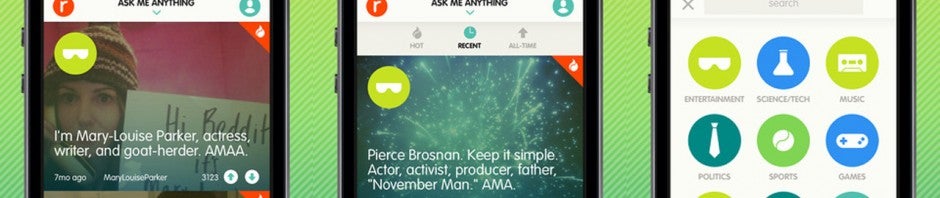 reddit ask me anything app header