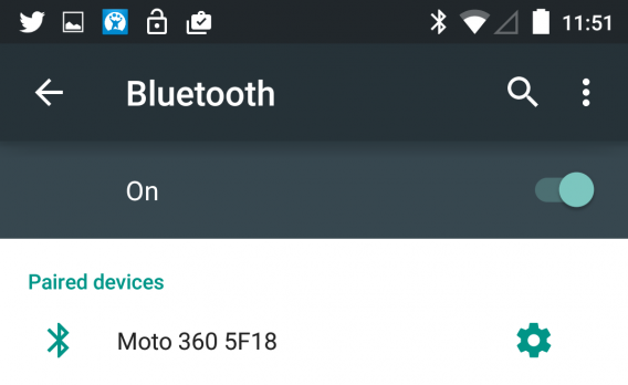 android 5.0 lollipop bluetooth