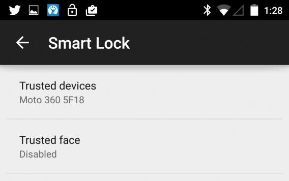 android 5.0 lollipop smart lock