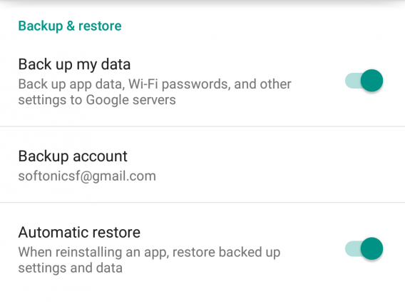 android 5.0 lollipop backup and restore