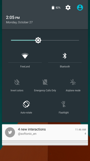 android 5.0 lollipop quick settings