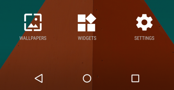 android 5.0 lollipop widgets