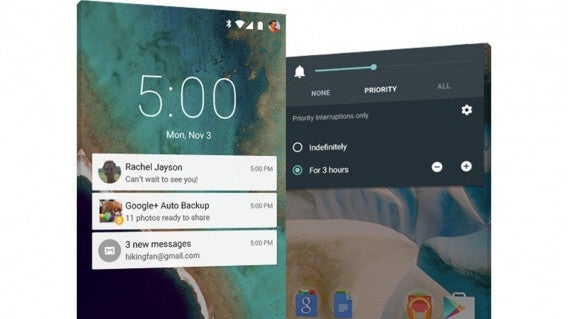 Android Lollipop notifications