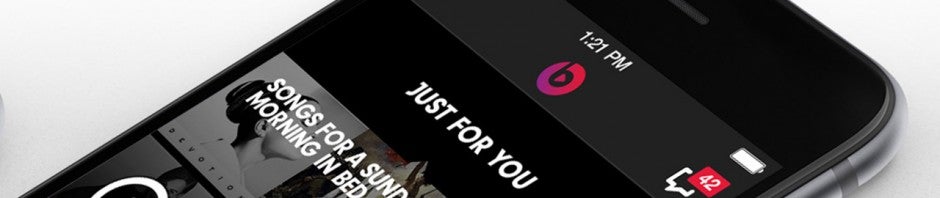 Beats Music angled phones