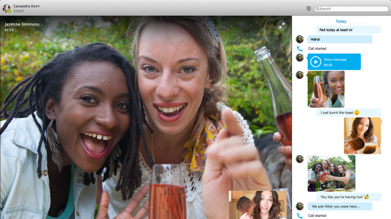 Skype for Mac version 7