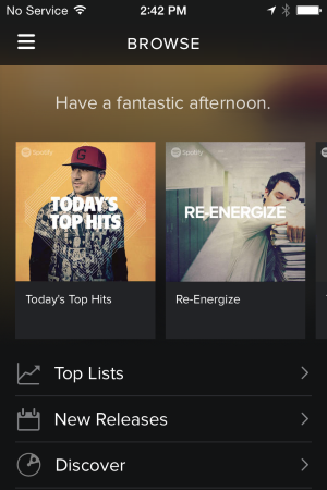 spotify ios