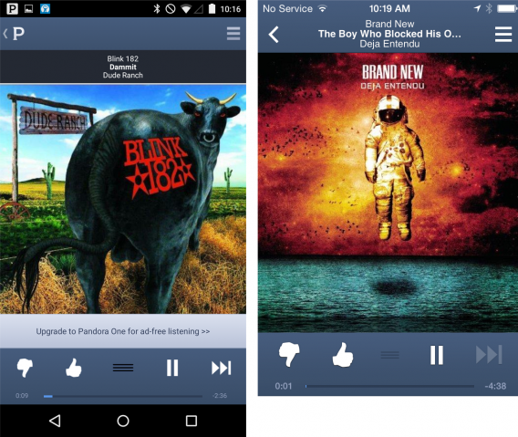 pandora android ios