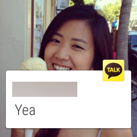 Android Wear kakaotalk