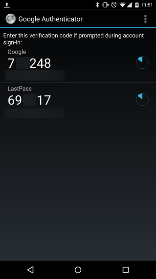 Google Authenticator