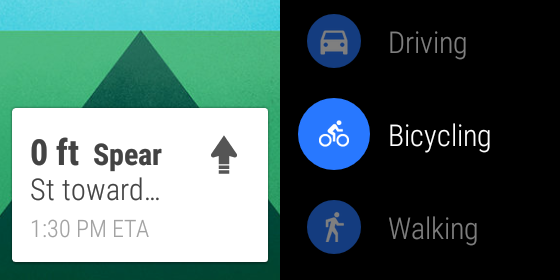 android wear google maps