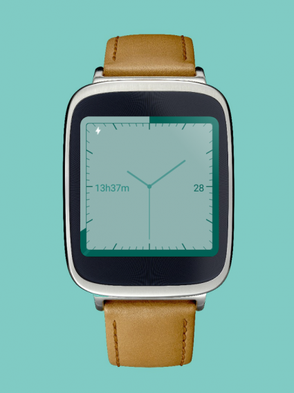 battery watch face android wear