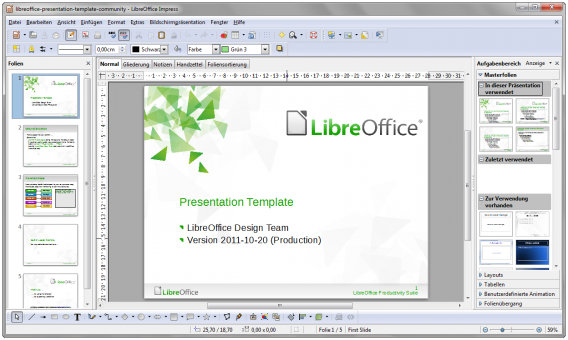 LibreOffice Impress LibreOffice Impress