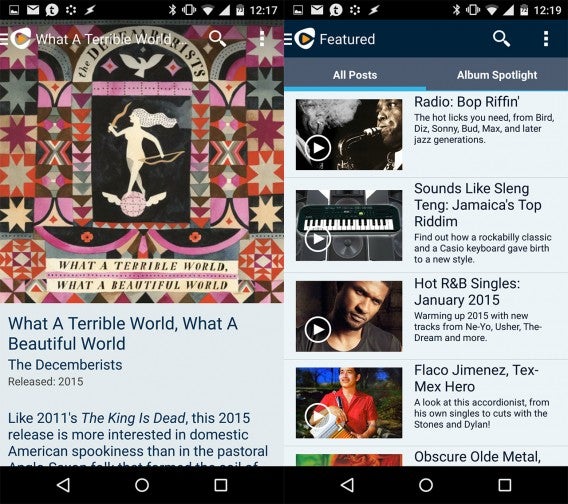 Rhapsody for Android