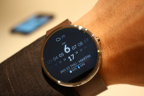 watch face minimal and elegant