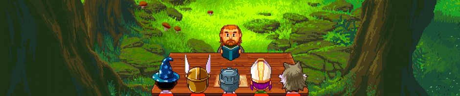 Knights of Pen and Paper 2 let me play a Hipster Dwarf Paladin