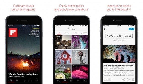 Flipboard app