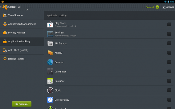 Avast Mobile Security