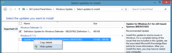 Get rid of Windows 10 icon hide