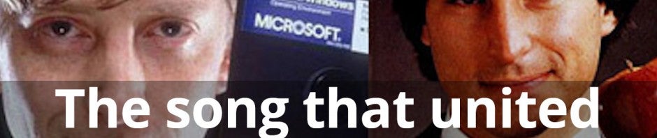 The song that united Steve Jobs and Bill Gates
