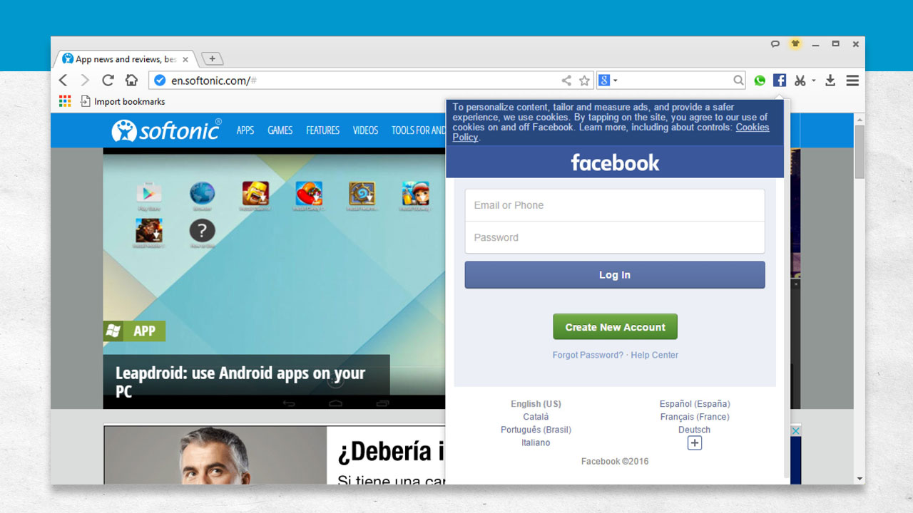 Baidu Browser - Facebook Extension