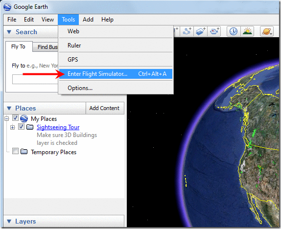15 Funny Easter eggs from Google flightsimulator_0