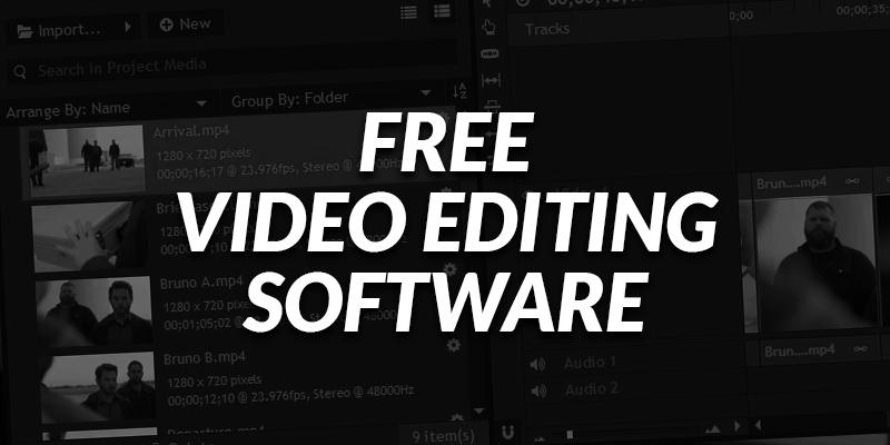 5 Free Programs for Editing Videos