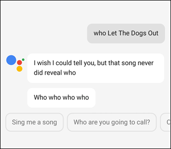 How to get Google Assistant to Cheer You Up dogs out