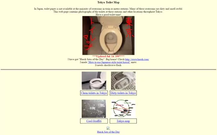The 13 oldest web pages that are still working today toilets in tokyo