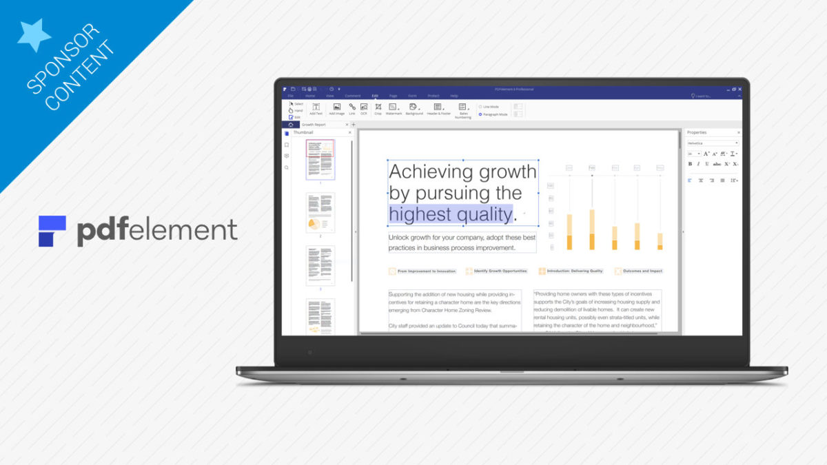 PDFelement 6: your flexible and easy-to-use solution for creating and editing PDFs