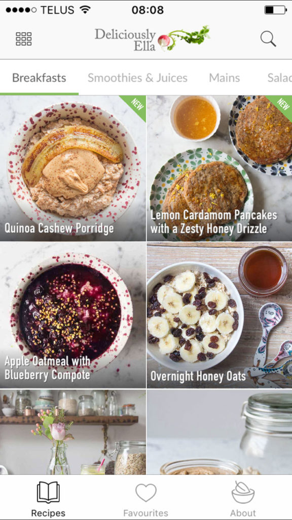 Best foodie apps Ella