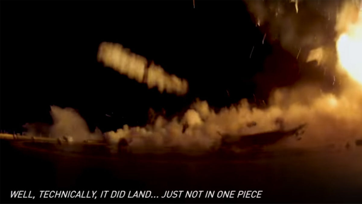 The Best Special Effects Are Reel: SpaceX’s Rocket Booster Blooper Reel