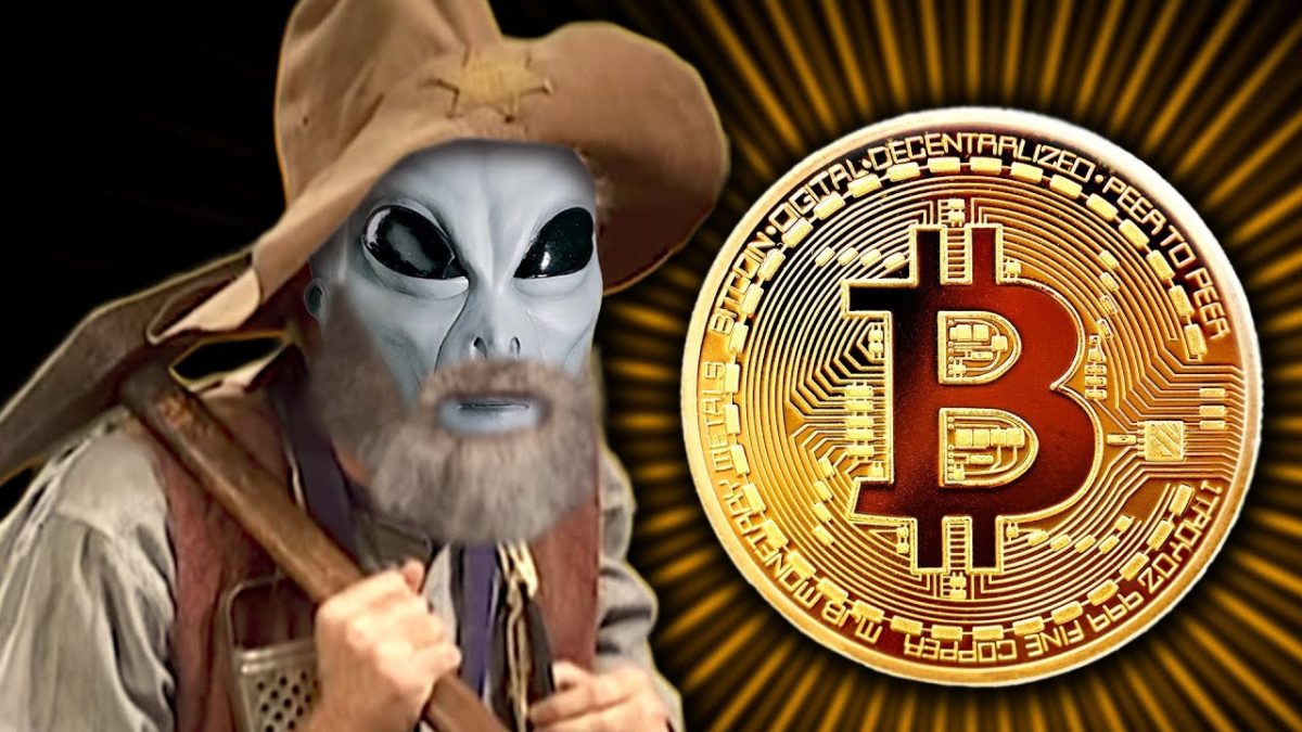 We might be missing out on alien contact by mining cryptocurrencies