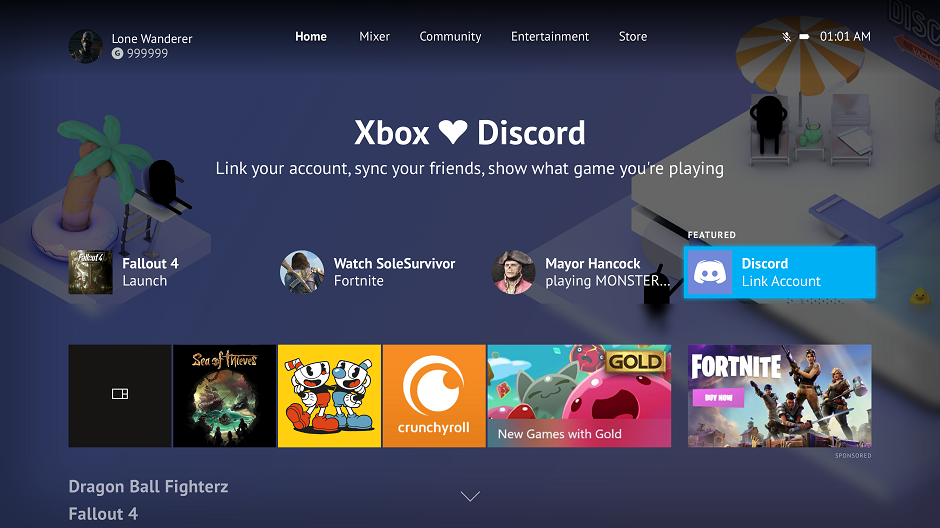 Microsoft will allow linking of Xbox and Discord accounts