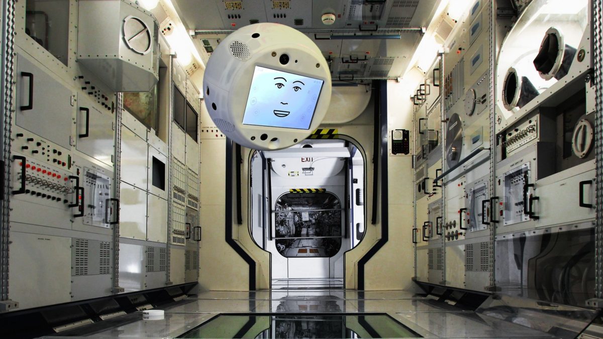 New robot sent to ISS