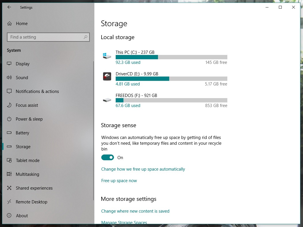 How to free up 40GB on Windows 10 after the latest update