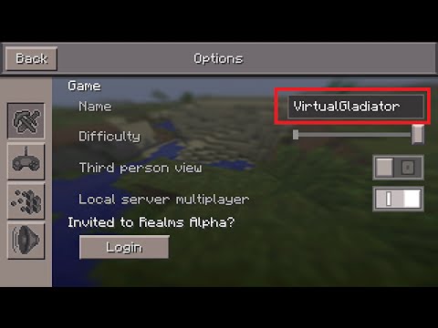 How to change your name in Minecraft
