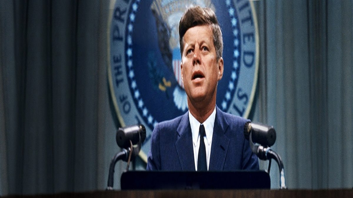 JFK finally delivers his Dallas speech from November 22, 1963