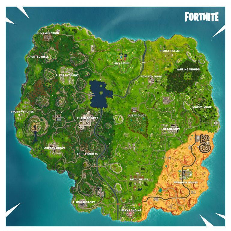 Fortnite map