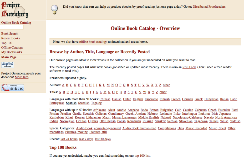 Project Gutenberg
