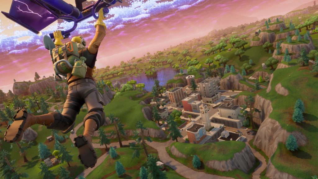 A good game of Fortnite begins with where you land