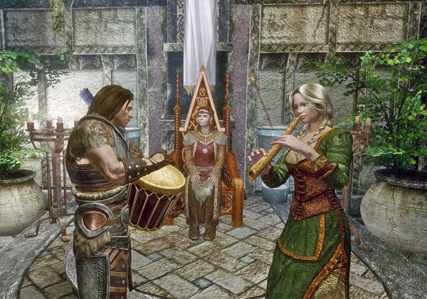 Perform for Jarls and Nobility