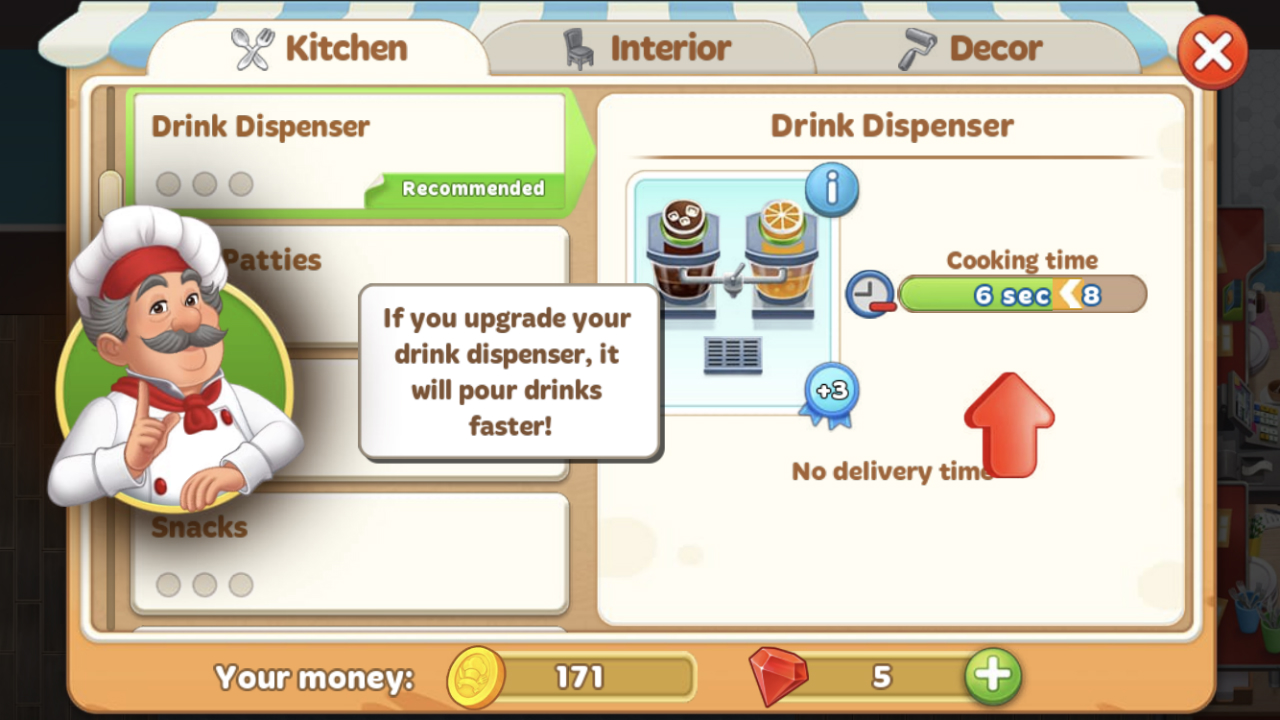cooking diary app screenshot