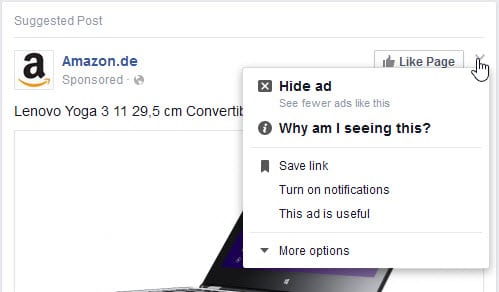Facebook helps to some extent, but it's not reliable
