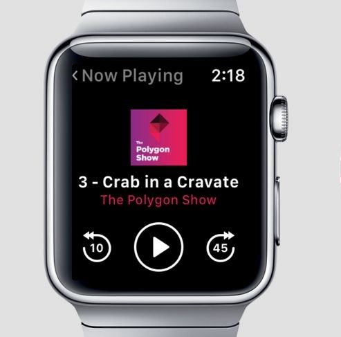 stream podcasts and listen to music on your watch!