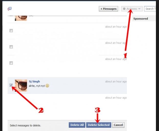 Deleted messages are still visible to the chat recipient.