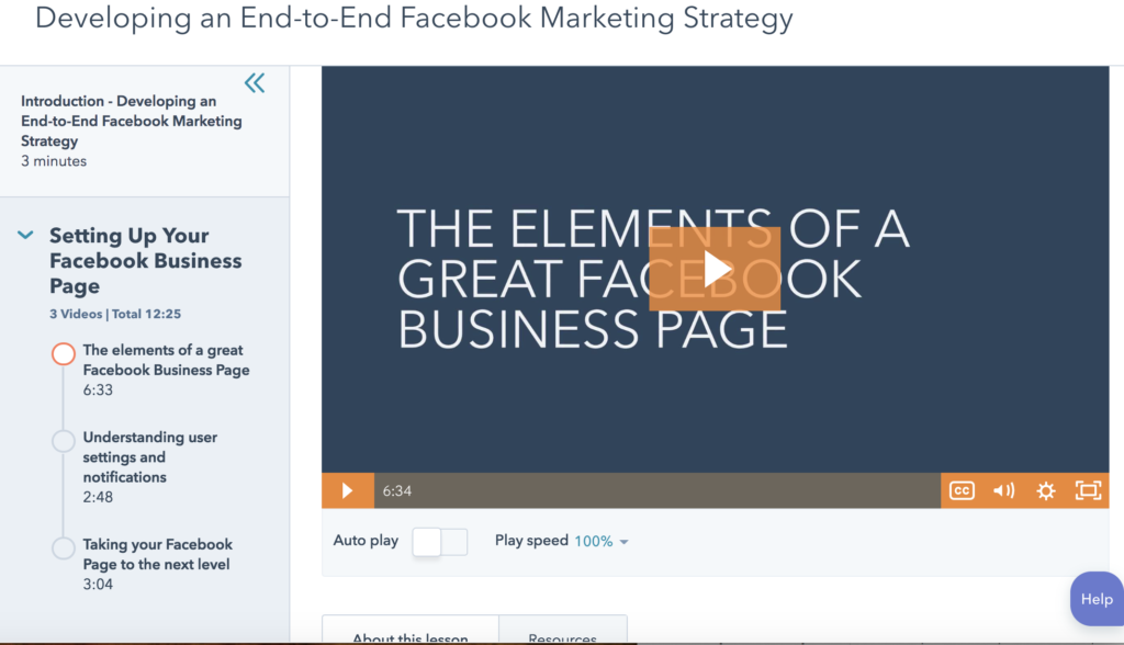 Hubspot Dashboard Social Media Certification
