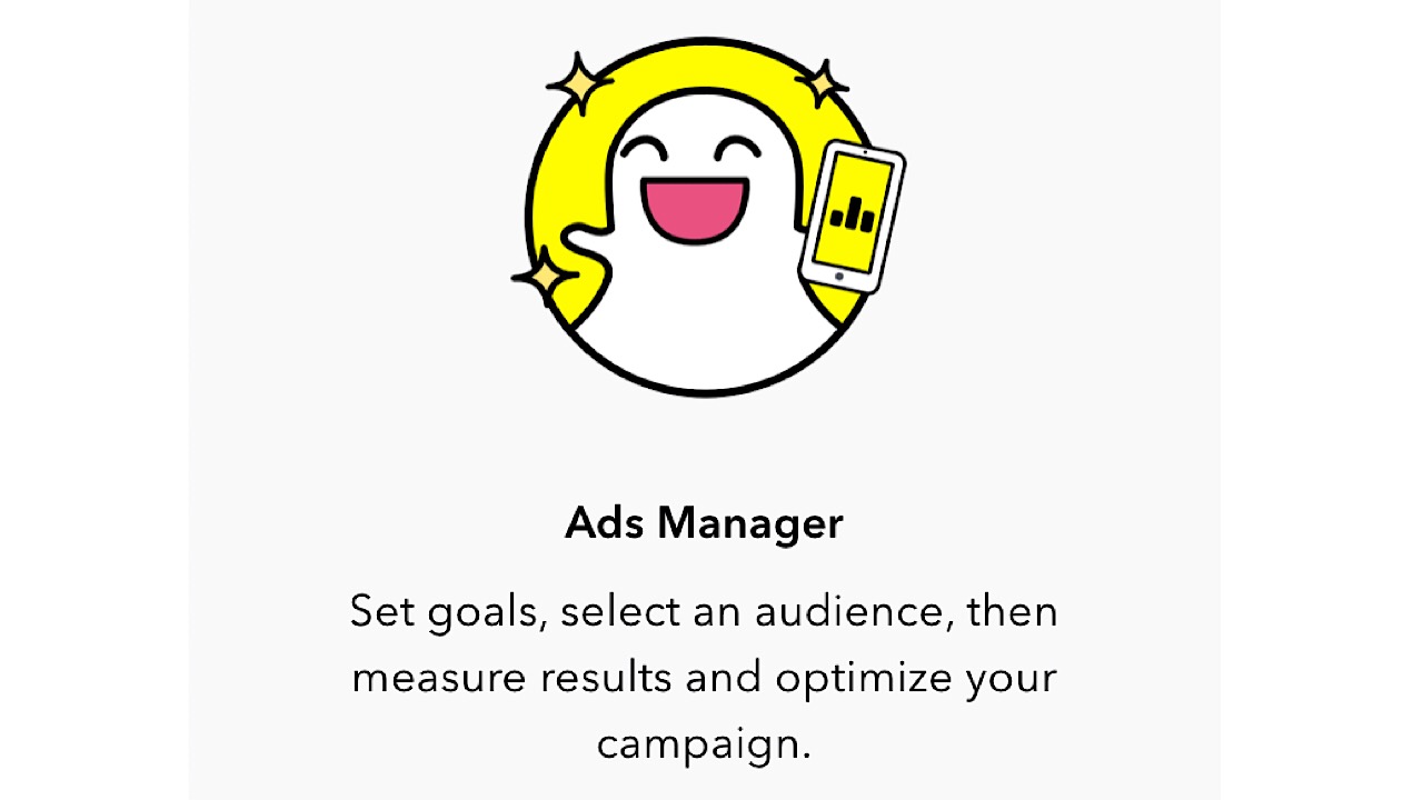 Ad manager screenshot