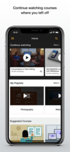 Lynda Mobile App Lessons