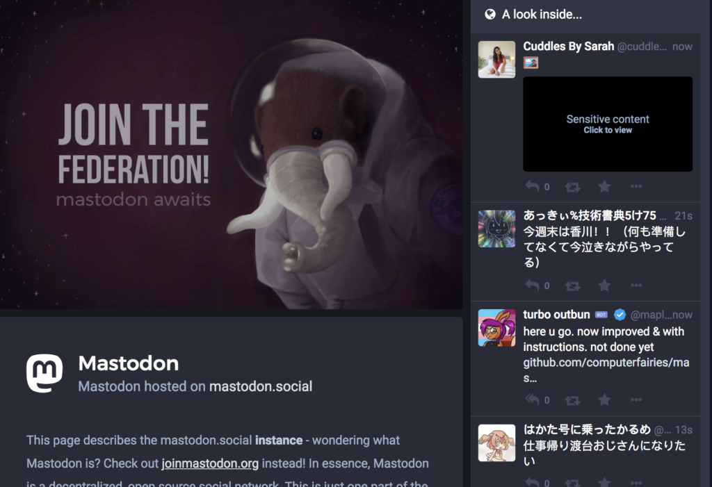 Mastodon Preview