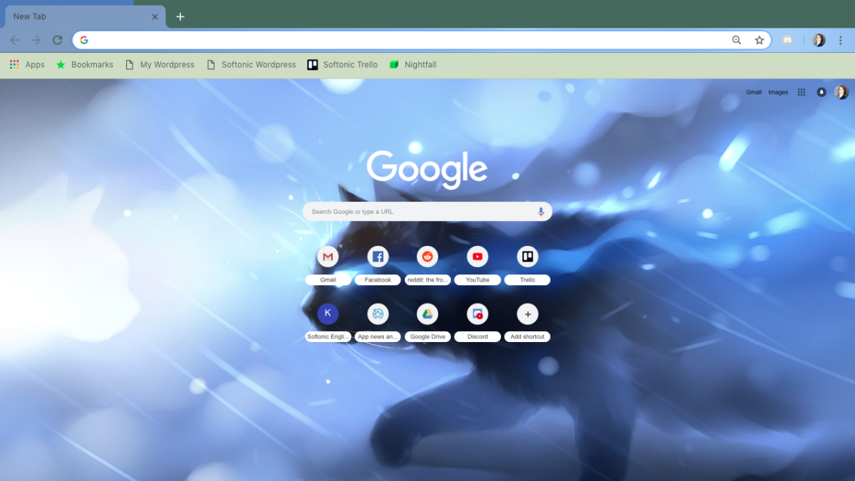 How to change Google’s background theme